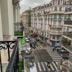 View of business district of Nice from Ibis Styles hotel