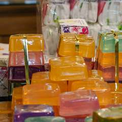 Locally manufactured fragrant soaps and essential oils