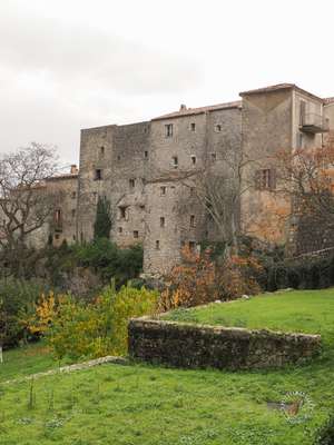 Medieval fortress of Gourdon